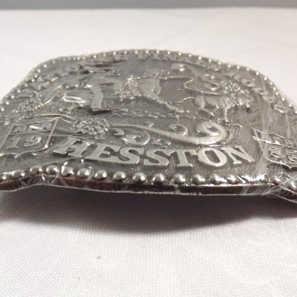1985 Hesston National Finals Rodeo New Old Stock Belt Buckle - Picture 2 of 10